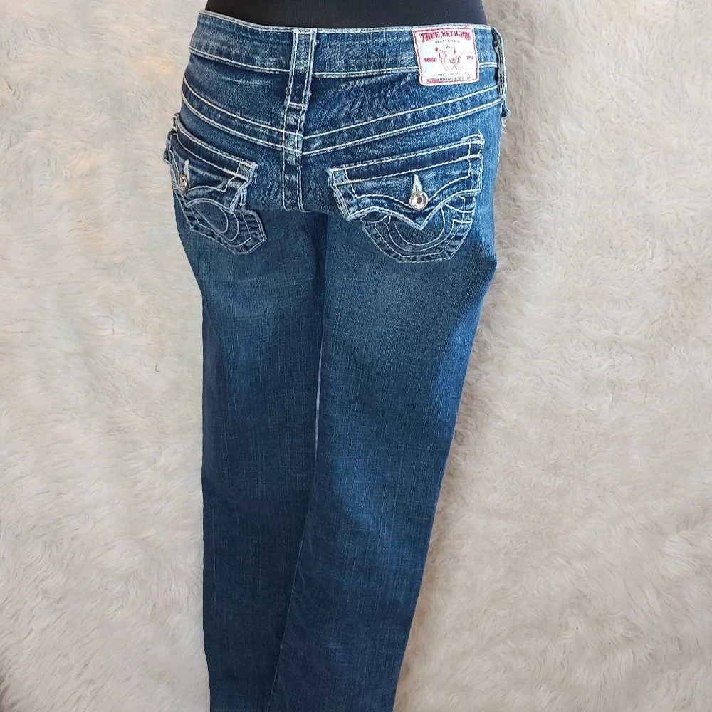 True Religion | Jeans | True Religions Womens Blue Disco Billy Big